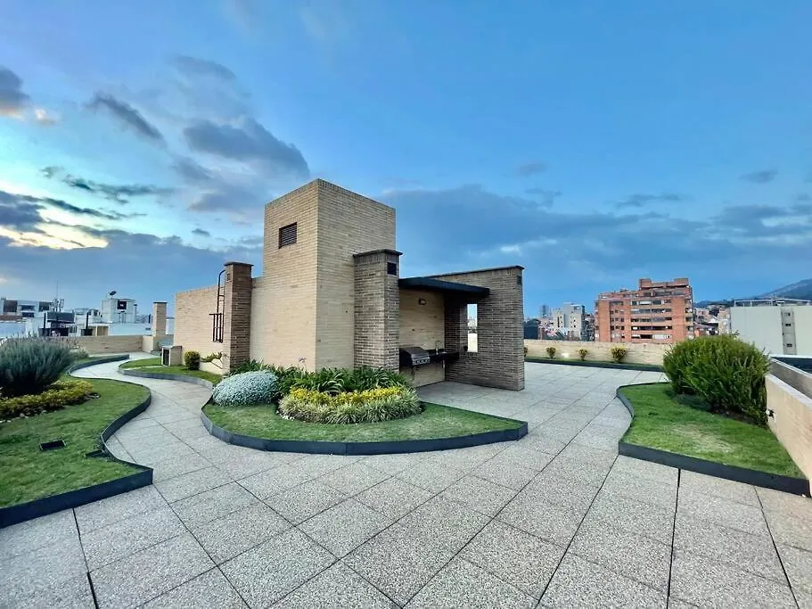 Apartment Skyline Mountains Sauna Gym Luxury Apto Bogota