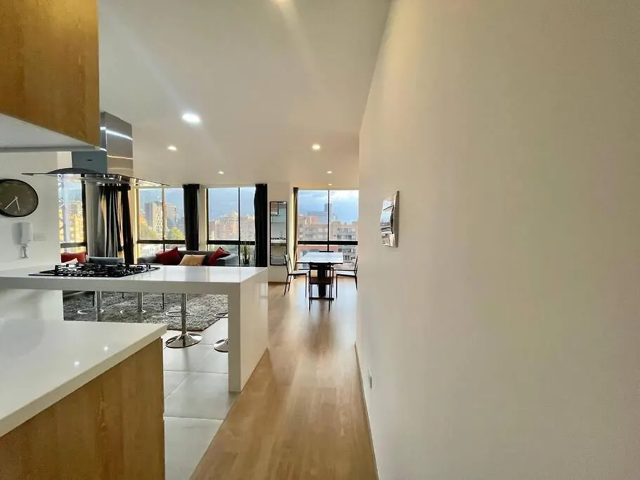 Skyline Mountains Sauna Gym Luxury Apto Bogota Apartment